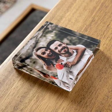 3D Akrilik Fotoğraf Bloğu