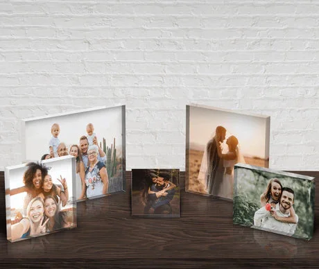 3D Akrilik Fotoğraf Bloğu