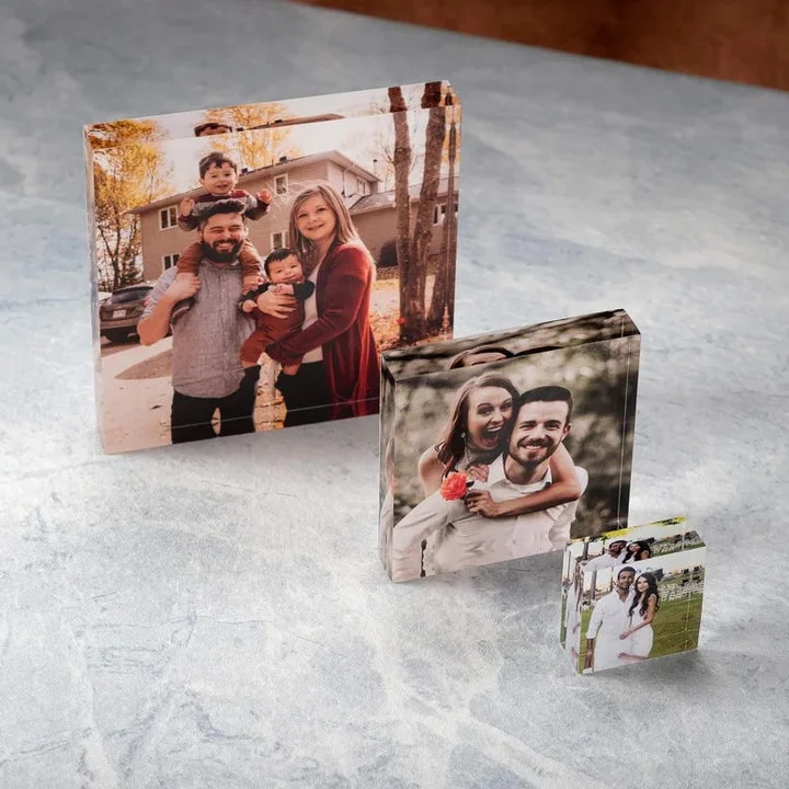 3D Akrilik Fotoğraf Bloğu