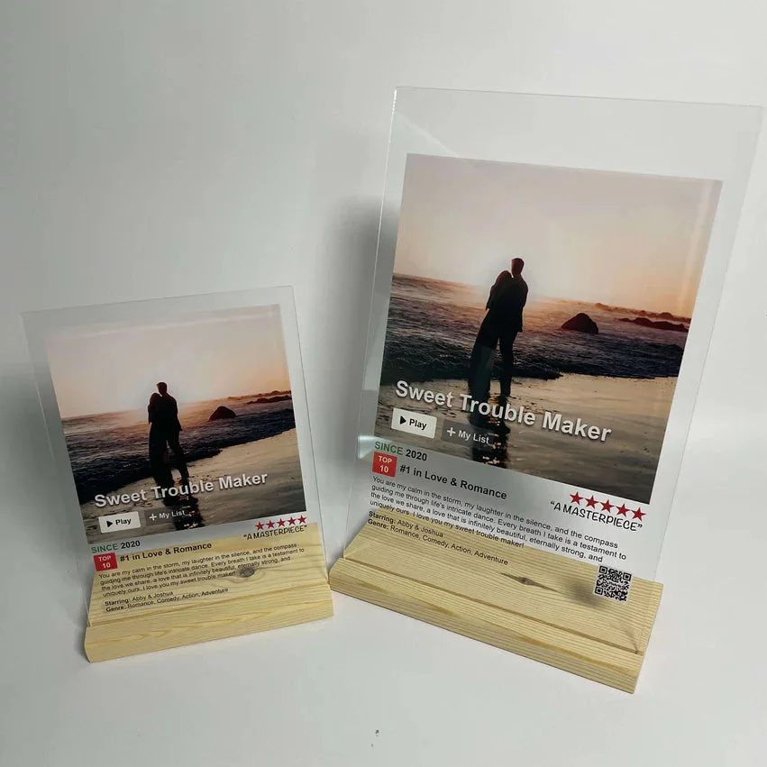 Film Afişi Akrilik Plaket